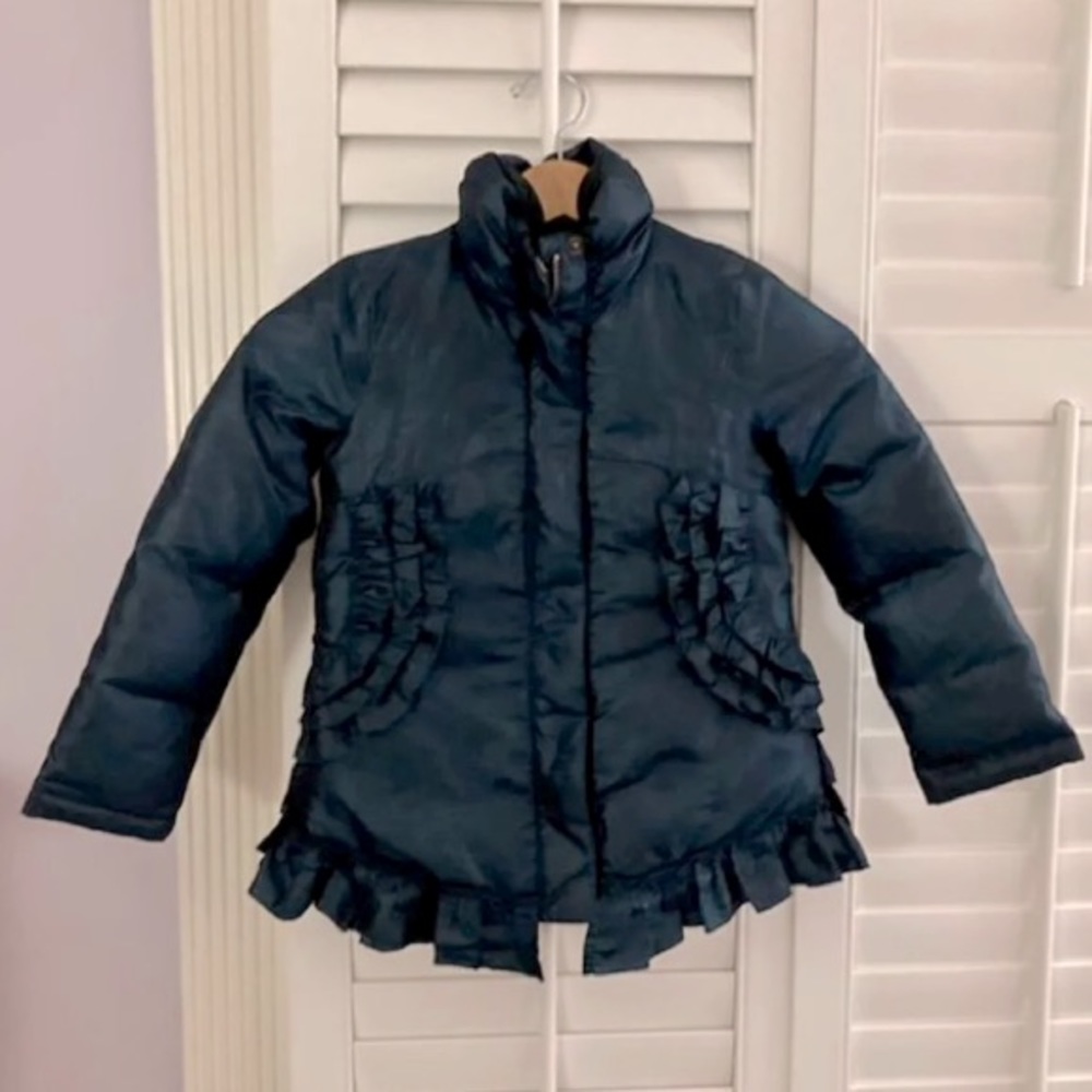 EUC Size 6 Navy Jacket